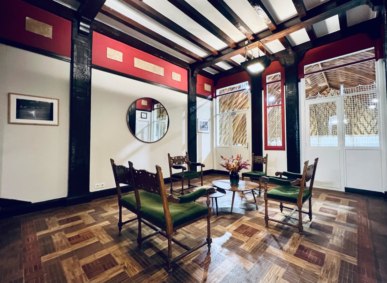 Reception area