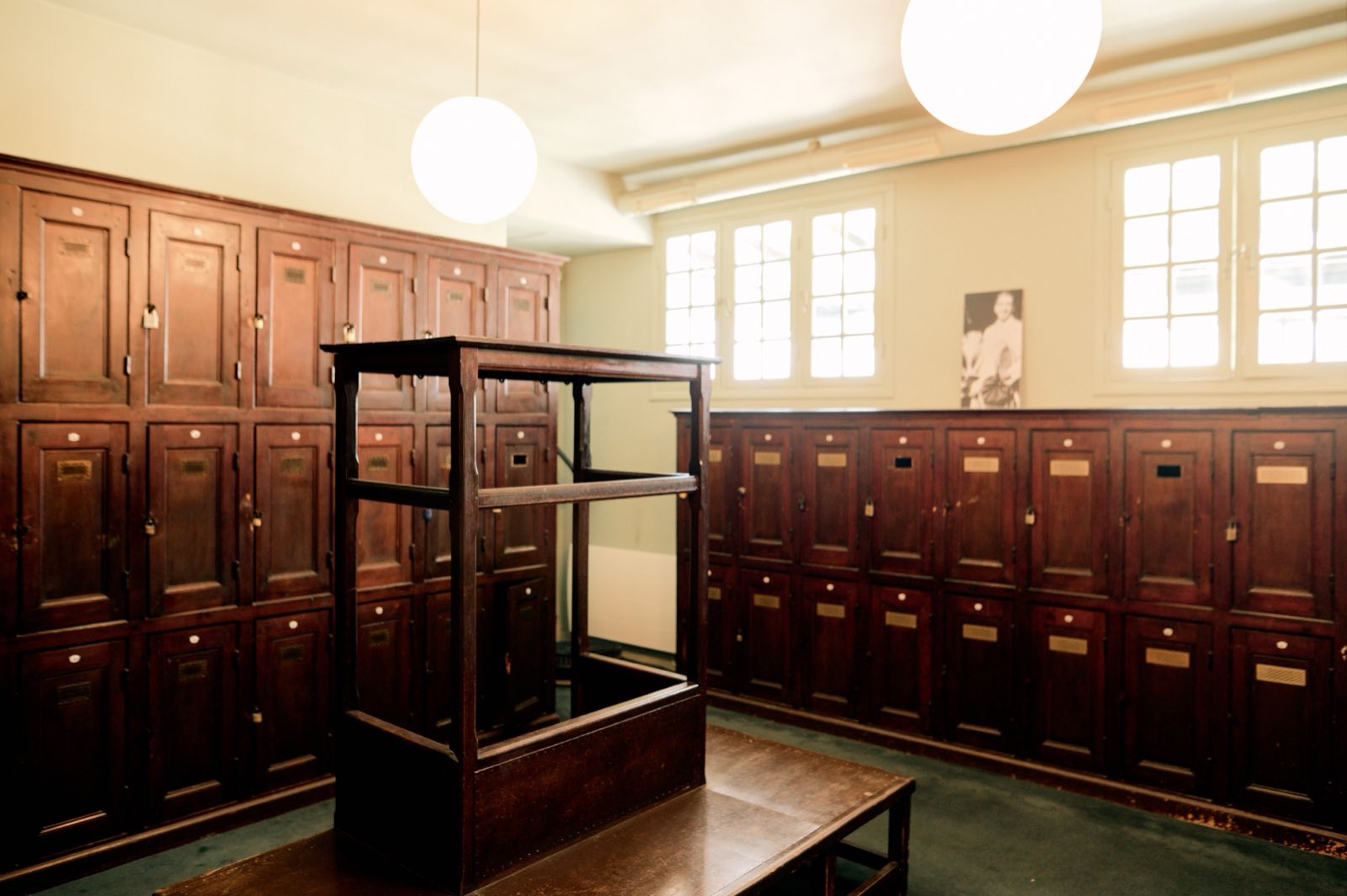 Locker rooms